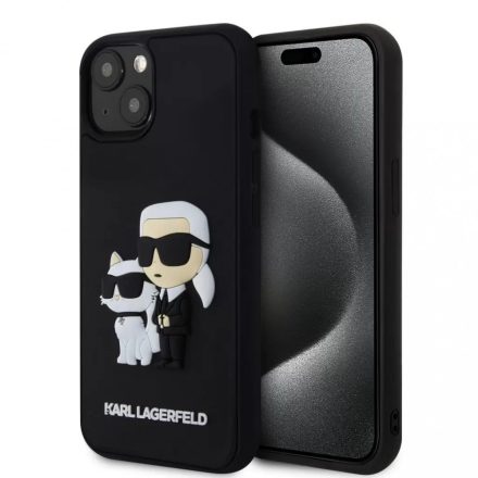 Karl Lagerfeld tok fekete KLHCP13M3DRKCNK iPhone 13