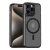 Techsuit CarbonFuse MagSafe Fekete tok, iPhone 15 Pro Max