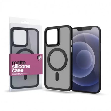 XPRO Matte MagSafe tok - Fekete - Iphone 15 Pro
