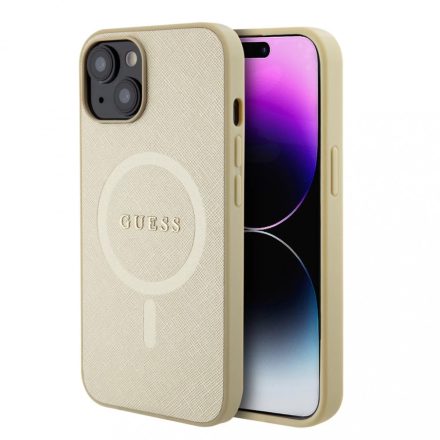 Guess tok Bézs iPhone 15 Plus GUHMP15MPSAHMCB