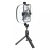 Hoco LV03 Plus Vezeték nélküli Selfie bot Tripod Fekete