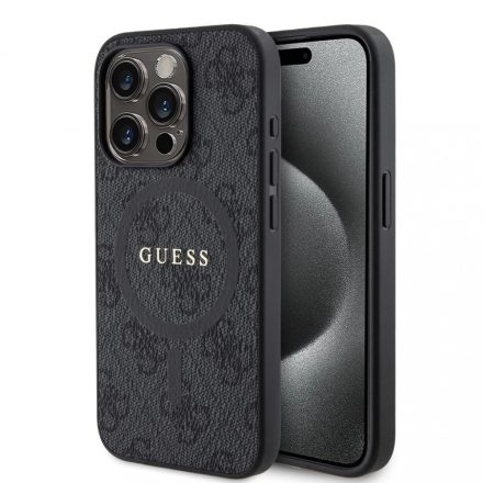 Guess tok Fekete iPhone 15 Pro GUHMP15LG4GFRK