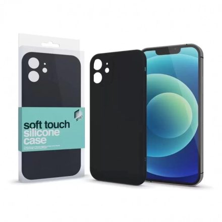 XPRO Soft Touch szilikon tok Slim fekete Samsung S24