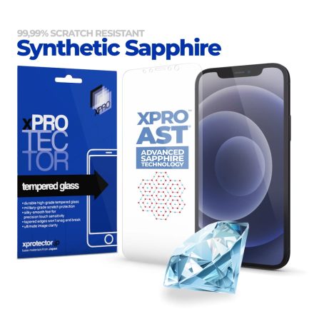 XPRO™ AST® Zafír kijelzővédő iPhone 16 Pro készülékhez