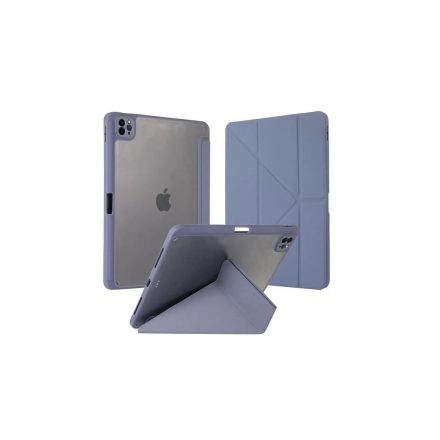 Etui Smartbook tengerészkék TPU tok állvány funkcióval Apple Ipad Air 11" (2024) készülékhez