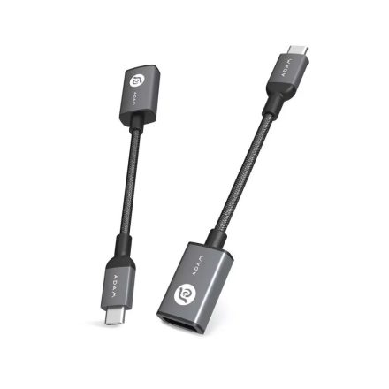 ADAM elements CASA Series F13 USB-C USB3.1 adapter 14cm, szürke