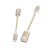 ADAM elements CASA Series F13 USB-C USB3.1 adapter 14cm, arany