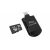 ADAM elements iKlips miREADER 4K Lightning-microUSB kártyaolvasó + kábel, fekete