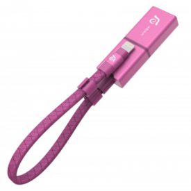   ADAM elements iKlips Wizard Lightning-USB3.1 kártyaolvasó, pink