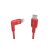 ADAM elements PeAk II FLEET B30B USB/microUSB adat- és töltőkábel drón távirányítókhoz, piros
