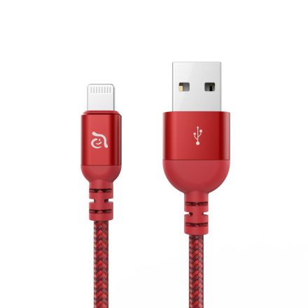 ADAM Elements PeAk III USB-A to Lightning Kábel 1,2m, piros