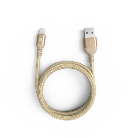 ADAM Elements PeAk III USB-A to Lightning Kábel 2m, arany