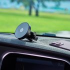 Adam Elements OMNIA C3 Mágneses Vezetéknélküli Autós Töltő, fekete