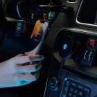 Adam Elements OMNIA C3 Mágneses Vezetéknélküli Autós Töltő, fekete