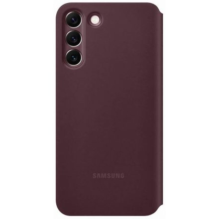 EF-ZS906CEE Samsung Clear View tok S22+ Burgundy