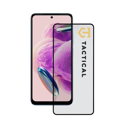Tactical Glass Shield 5D Xiaomi Redmi Note 12S fekete
