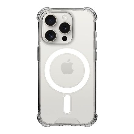 Tactical MagForce Plyo Tok iPhone 15 Pro átlátszó