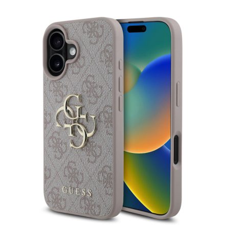 Guess PU Metal Logo Tok iPhone 16 pink
