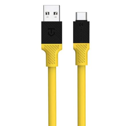 Tactical Fat Man kábel USB-A/USB-C 1m sárga