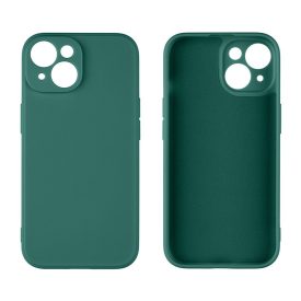 OBAL:ME Matt TPU tok iPhone 15 sötétzöld