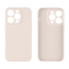 OBAL:ME Matt TPU tok iPhone 15 Pro bézs