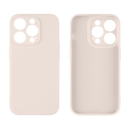 OBAL:ME Matt TPU tok iPhone 15 Pro bézs