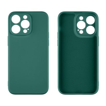 OBAL:ME Matt TPU tok iPhone 15 Pro Max sötétzöld