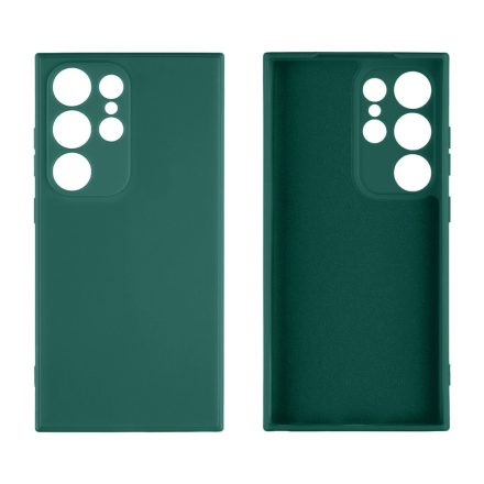 OBAL:ME Matt TPU tok Samsung S24 Ultra sötétzöld