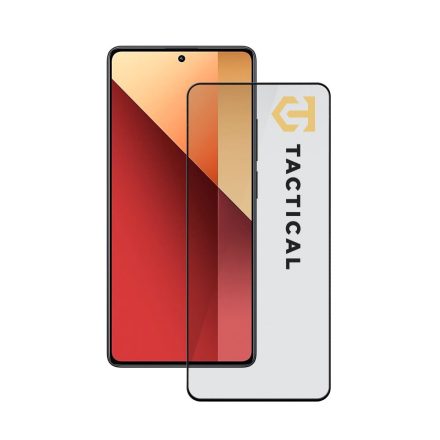 Tactical Glass Shield 5D Xiaomi Redmi Note 13 Pro 4G/5G / Poco X6 5G fekete