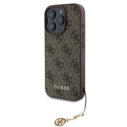 Guess Charm Tok iPhone 16 Pro Tone on Tone Brown