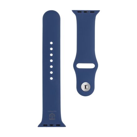 Tactical 838 Szilikon Szíj Apple Watch 1/2/3/4/5/6/7/8/9/10/SE 42/44/45/46/49mm kék
