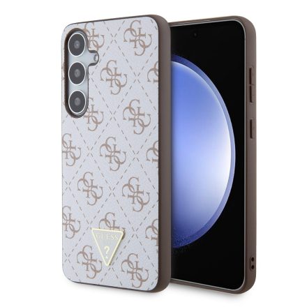 Guess PU Bőr Tok Samsung S24+ fehér GUHCS24MPG4GPH