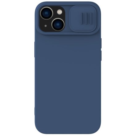 Nillkin CamShield Silky Magnetic Szilikon Tok Apple iPhone 14 Plus kék