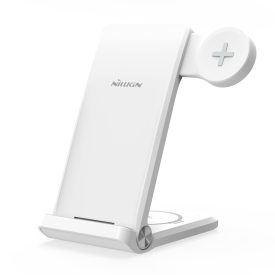  Nillkin PowerTrio 3in1 Vezetéknélküli Töltő Samsung Watch fehér