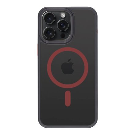 Tactical MagForce Hyperstealth 2.0 Tok iPhone 15 Pro Max fekete/piros