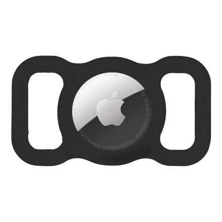 Tactical Airtag Beam Collar fekete