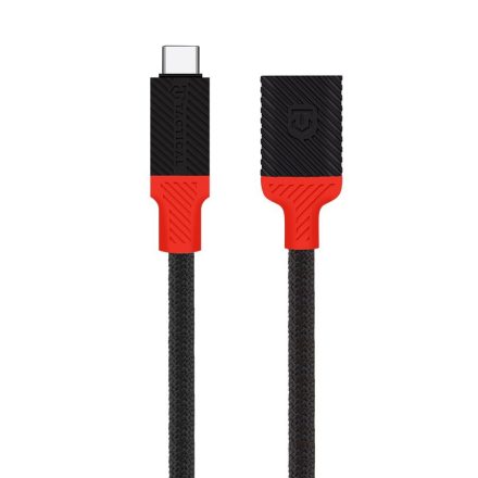 Tactical Pin4Fun Adapter USB-C/Lightning 0.1m fekete/piros