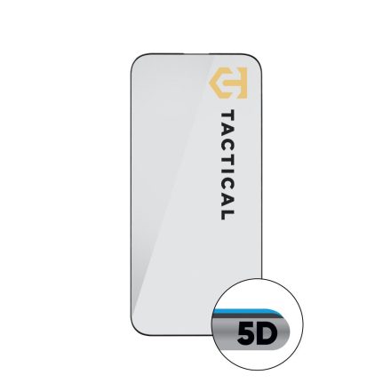 Tactical Glass Shield 5D for iPhone 16 Pro Max Black