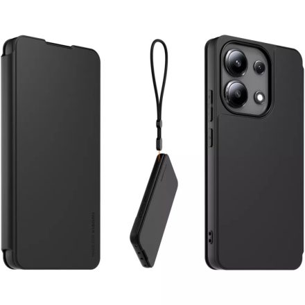Made for Xiaomi Book Tok pánttal Xiaomi Redmi Note 13 4G fekete