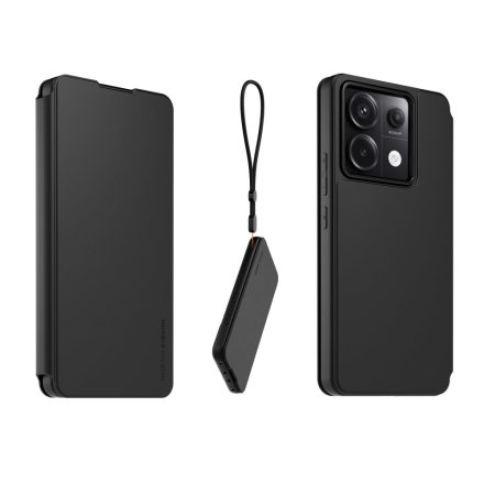 Made for Xiaomi Book Tok pánttal Xiaomi Redmi Note 13 Pro 5G fekete