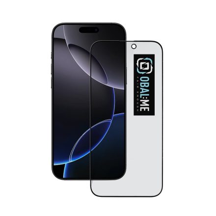 OBAL:ME Privacy 5D Glass Screen Protector for Apple iPhone 16 Pro Max Black