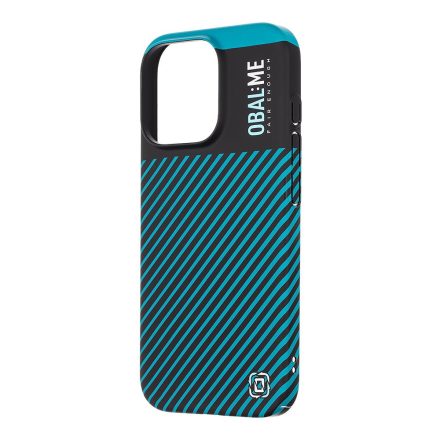 OBAL:ME Flossy Stripes Tok iPhone 16 Pro fekete/zöld