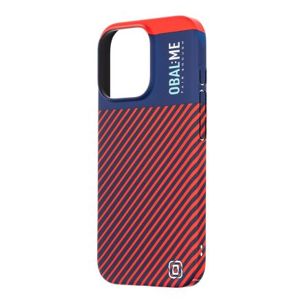 OBAL:ME Flossy Stripes Tok iPhone 16 Pro kék/piros