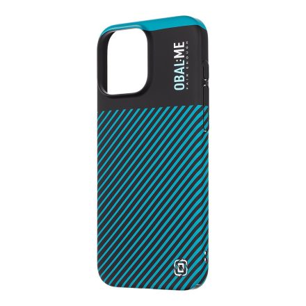 OBAL:ME Flossy Stripes Tok iPhone 16 Pro Max fekete/zöld