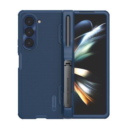 Nillkin Super Frosted FOLD Slot+Stand Tok Samsung Z Fold 5 kék