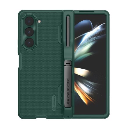 Nillkin Super Frosted FOLD Slot+Stand Tok Samsung Z Fold 5 sötétzöld