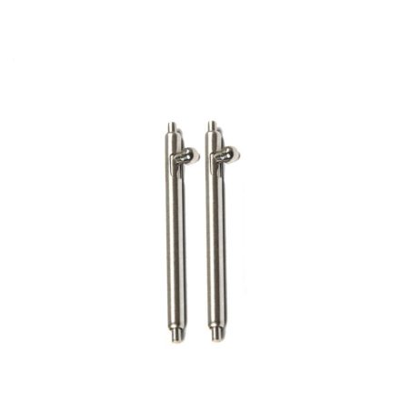 Tactical Watch Pin Stainless Steel 20mm 2pcs ezüst
