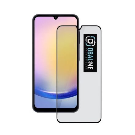 OBAL:ME 5D Glass Kijelzővédő Samsung A26 5G fekete