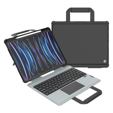 Nillkin Bumper GO Billentyűzet Tok (Backlit Version) iPad Pro 12.9 2020/2021/2022/ Air 13 2024 fekete