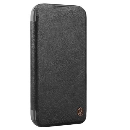 Nillkin Qin Book Prop Tok Apple iPhone 16 Classic fekete